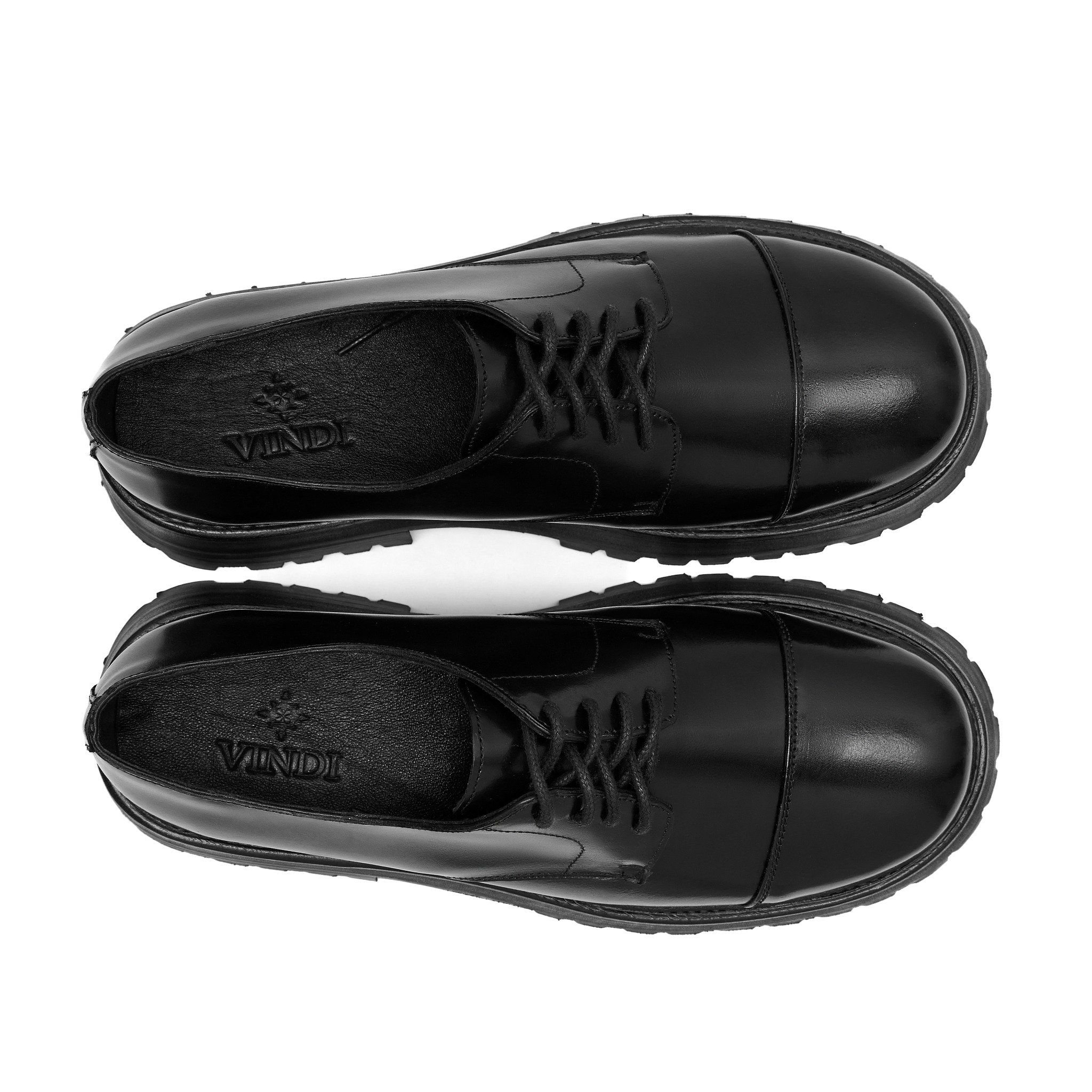 WHITE LABEL - BREAD - CHUNKY DERBY SHOES - BLACK BOXCALF - ĐẶT ĐÓNG 6 WHITE LABEL - BREAD - CHUNKY DERBY SHOES - BLACK BOXCALF - ĐẶT ĐÓNG