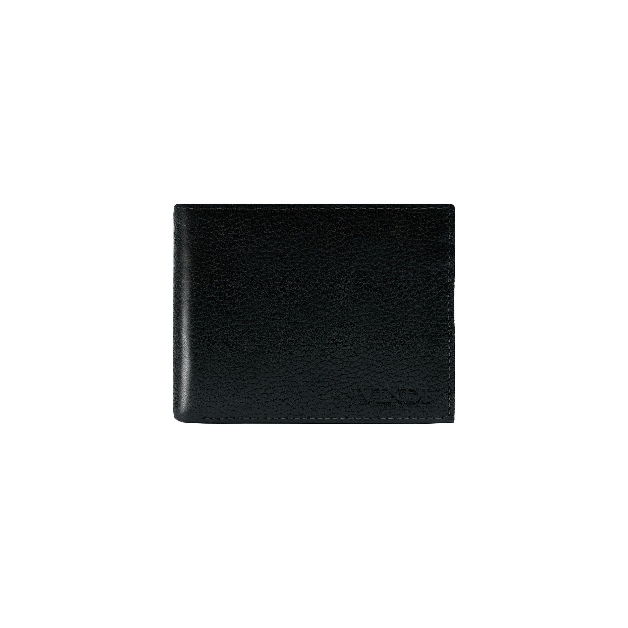 Ví Da Bò Thật Chiều ngang 95mm - Bảo Hành 12 Tháng - Hàng Chính Hãng