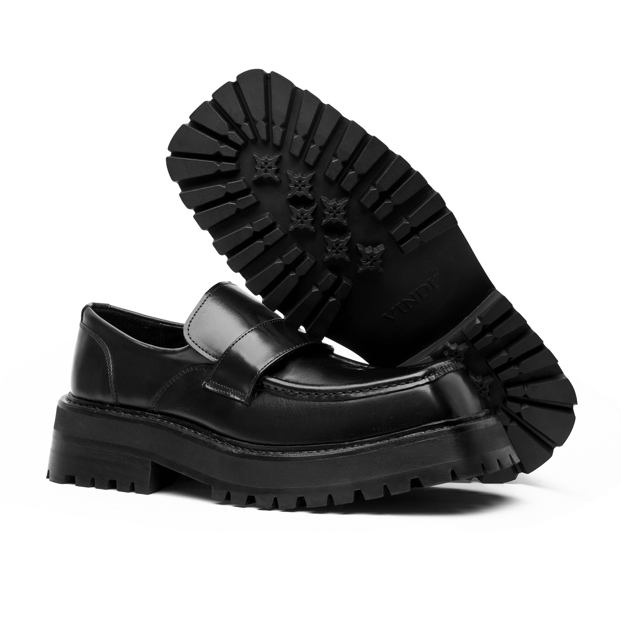 WHITE LABEL - MTO - SUPER CHUNKY SQUARE TOE LOAFER - ĐẶT ĐÓNG