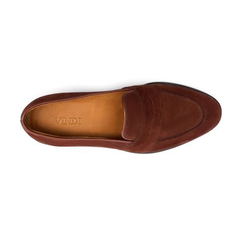 BLUE LABEL - HALFMOON - FULL STRAP ZABRI SUEDE LEATHER LOAFER - GOODYEAR WELT - ĐẶT ĐÓNG