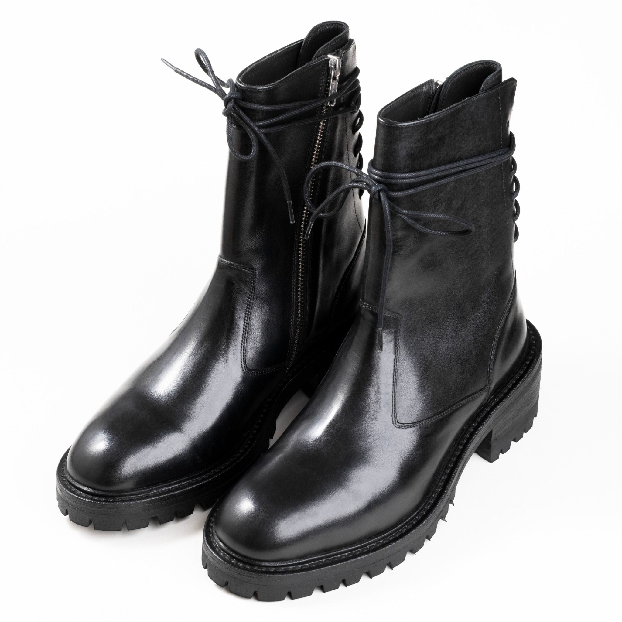 WHITE LABEL - CORSET BOOTS - GIÀY BOOT KIỂU CORSET ĐẾ CAO SU COMMANDO LOGO VINDI - ĐẶT ĐÓNG 7 WHITE LABEL - CORSET BOOTS - GIÀY BOOT KIỂU CORSET ĐẾ CAO SU COMMANDO LOGO VINDI - ĐẶT ĐÓNG