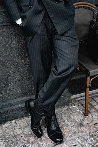 BEIGE LABEL - HARRY HART - GIÀY CAPTOE OXFORD ĐẾ CAO SU