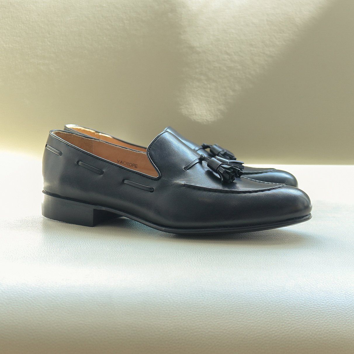 BEIGE LABEL- YACROP - GIÀY TASSEL LOAFER CỔ ĐIỂN ĐẾ CAO SU 3 BEIGE LABEL- YACROP - GIÀY TASSEL LOAFER CỔ ĐIỂN ĐẾ CAO SU