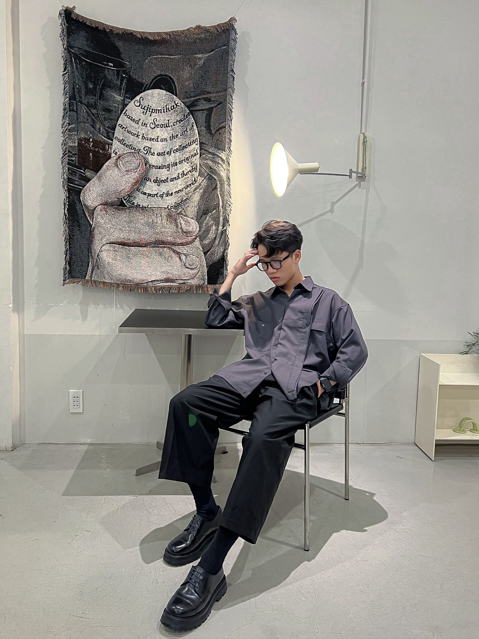 WHITE LABEL - BREAD - CHUNKY DERBY SHOES - BLACK BOXCALF - ĐẶT ĐÓNG 10 WHITE LABEL - BREAD - CHUNKY DERBY SHOES - BLACK BOXCALF - ĐẶT ĐÓNG