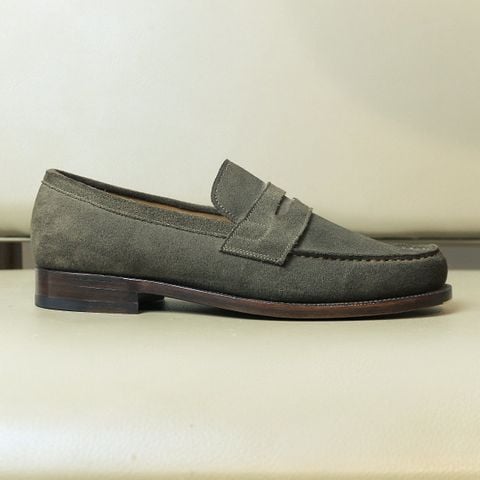 BLUE LABEL - IVY - MOCASSIN SUEDE CALFSKIN LOAFER - GOODYEAR WELT - ĐẶT ĐÓNG