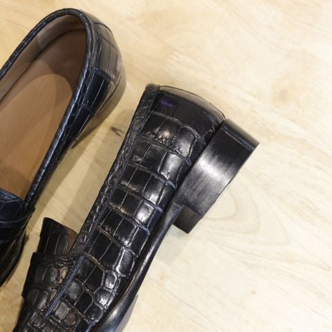 BLUE LABEL - LOAFER DA CÁ SẤU THẬT - MCKAY/BLAKE - ĐẾ DA BÒ Ý - ĐẶT ĐÓNG