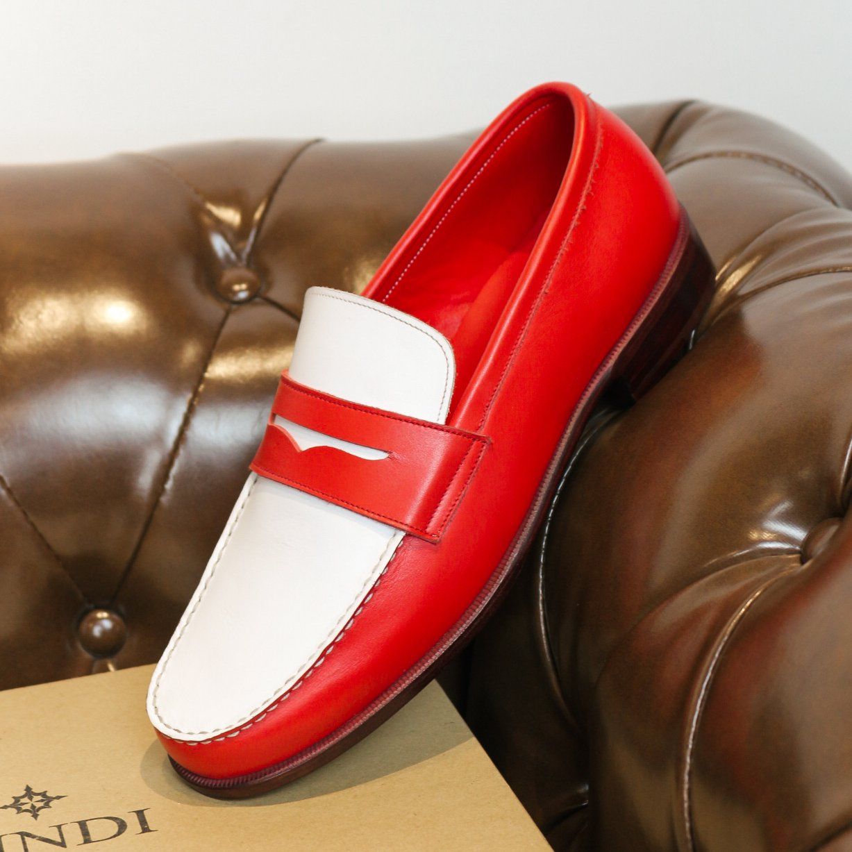 BLUE LABEL - IVY - MOCASSIN SUEDE CALFSKIN LOAFER - MCKAY/BLAKE - ĐẶT ĐÓNG