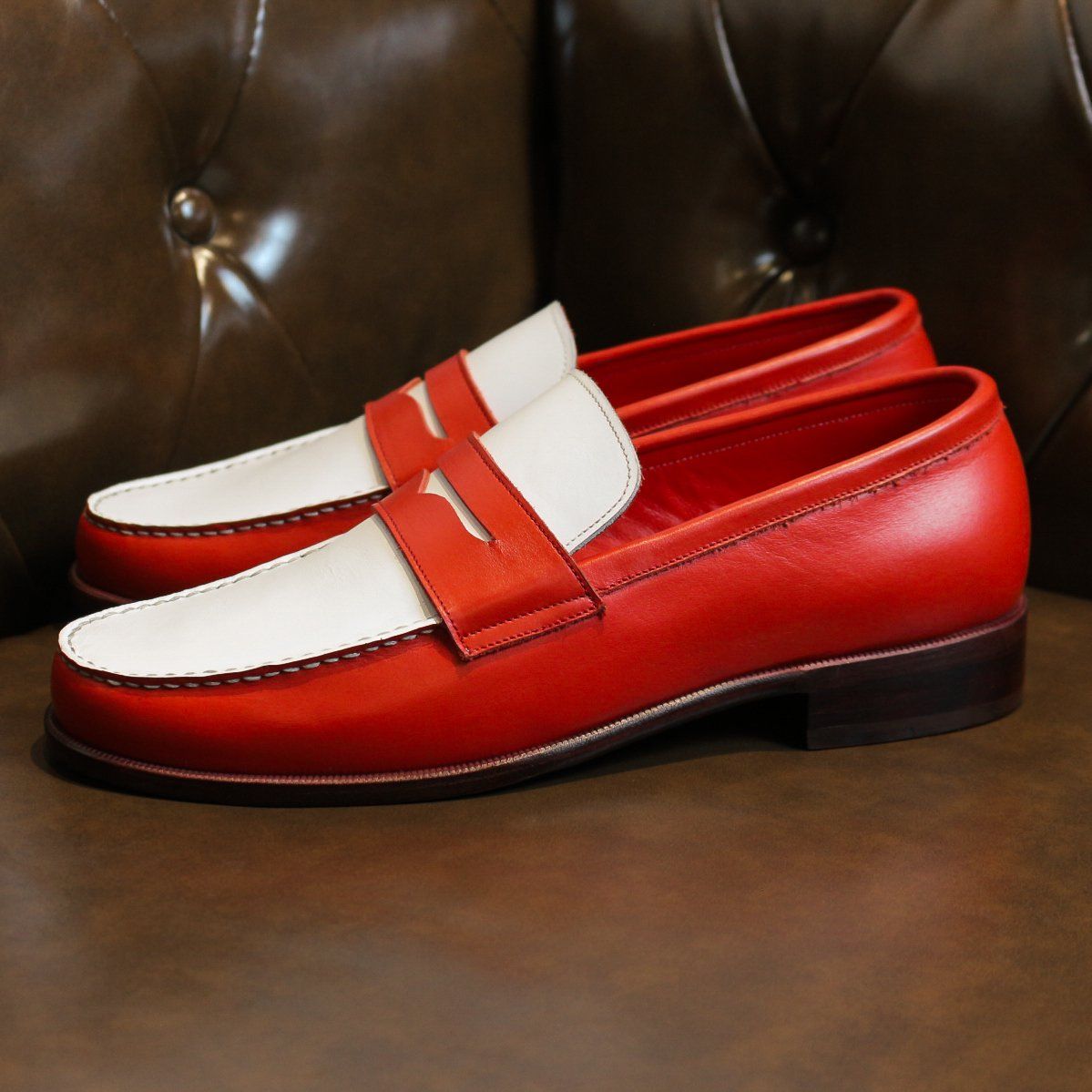 BLUE LABEL - IVY - MOCASSIN SUEDE CALFSKIN LOAFER - MCKAY/BLAKE - ĐẶT ĐÓNG 5 BLUE LABEL - IVY - MOCASSIN SUEDE CALFSKIN LOAFER - MCKAY/BLAKE - ĐẶT ĐÓNG