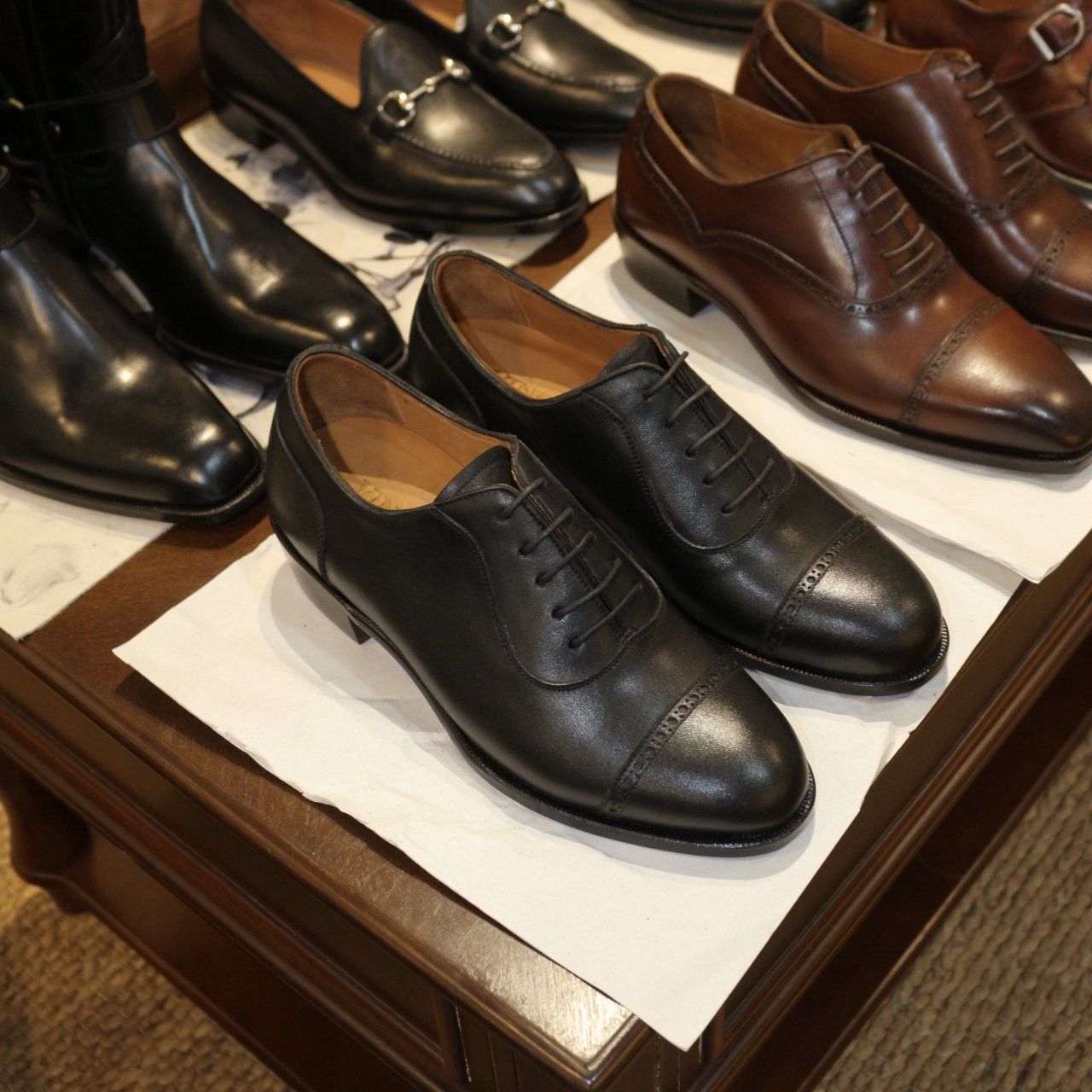 BEIGE LABEL - ADELAIDE - GIÀY OXFORD - ĐẾ CAO SU - BLAKE/MCKAY - ĐẶT ĐÓNG