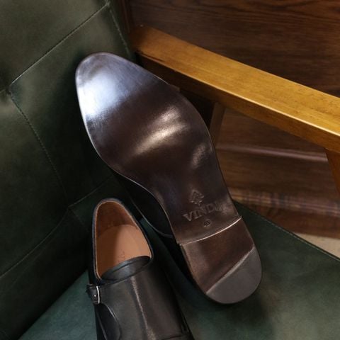 BLUE LABEL - DOUBLE MONK STRAP - MCKAY/BLAKE - ĐẾ DA BÒ Ý - ĐẶT ĐÓNG