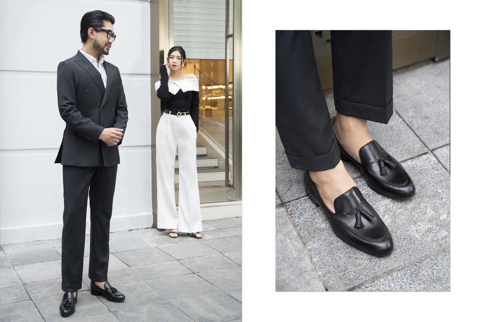 BEIGE LABEL- YACROP - GIÀY TASSEL LOAFER CỔ ĐIỂN ĐẾ CAO SU 7 BEIGE LABEL- YACROP - GIÀY TASSEL LOAFER CỔ ĐIỂN ĐẾ CAO SU